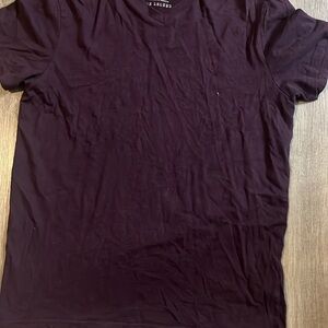American Eagle Outfitters Deep Burgundy Tee